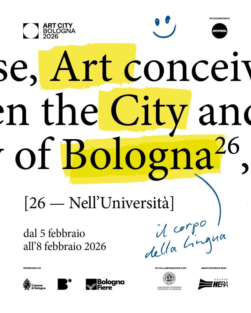 Locandina dell'evento Art City Bologna 2026
