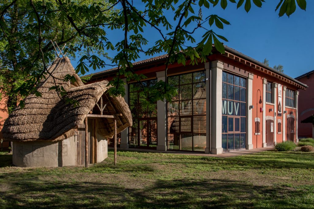 Foto dell'esterno del Museo della civiltà villanoviana di Castenaso
