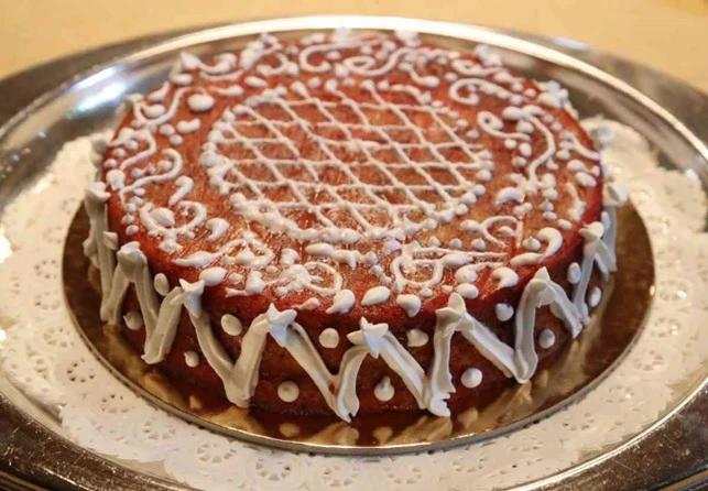 Foto della vera torta di Imola