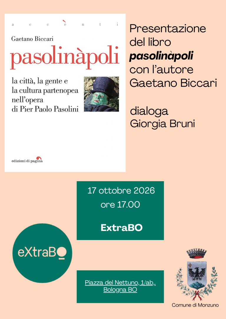 Locandina dell'evento Pasolinapoli del 17 ottobre